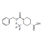 (2R,4S)-1-Cbz-2-(trifluoromethyl)piperidine-4-carboxylic Acid