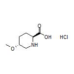 (2S,5R)-5-Methoxypiperidine-2-carboxylic Acid Hydrochloride