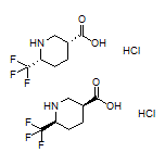 cis-6-(Trifluoromethyl)piperidine-3-carboxylic Acid Hydrochloride