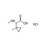 2-(Methylamino)-2-(1-methylcyclopropyl)acetic Acid Hydrochloride