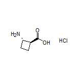 (1S,2S)-2-Aminocyclobutanecarboxylic Acid Hydrochloride