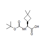 (S)-2-(Boc-amino)-2-(3,3-dimethylcyclobutyl)acetic Acid