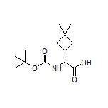 (R)-2-(Boc-amino)-2-(3,3-dimethylcyclobutyl)acetic Acid