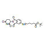 tert-Butyl 6-[[2-(2,6-Dioxopiperidin-3-yl)-1,3-dioxoisoindolin-5-yl]amino]hexanoate