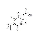 2-[1-Boc-2-(methoxycarbonyl)azetidin-2-yl]acetic Acid