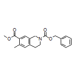 Methyl 2-Cbz-6-methyl-1,2,3,4-tetrahydroisoquinoline-7-carboxylate