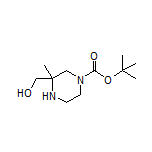 (4-Boc-2-methyl-2-piperazinyl)methanol