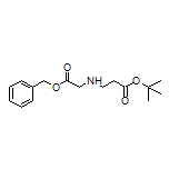 tert-Butyl 3-[[2-(Benzyloxy)-2-oxoethyl]amino]propanoate