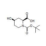 (2S,4R)-1-Boc-4-hydroxypiperidine-2-carboxylic Acid