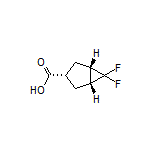 rel-(1R,3r,5S)-6,6-Difluorobicyclo[3.1.0]hexane-3-carboxylic Acid