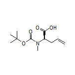 (R)-2-[Boc-(methyl)amino]-4-pentenoic Acid