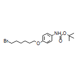 N-Boc-4-[(6-bromohexyl)oxy]aniline