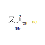 (R)-2-Amino-2-(1-methylcyclopropyl)acetic Acid Hydrochloride