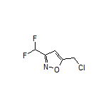 5-(Chloromethyl)-3-(difluoromethyl)isoxazole