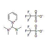 1-[(Dimethylamino)(dimethyliminio)methyl]pyridin-1-ium Trifluoromethanesulfonate