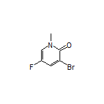 3-Bromo-5-fluoro-1-methylpyridin-2(1H)-one