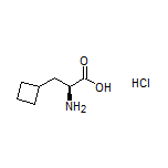 (S)-2-Amino-3-cyclobutylpropanoic Acid Hydrochloride