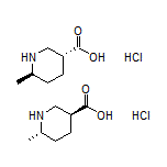 trans-6-Methylpiperidine-3-carboxylic Acid Hydrochloride