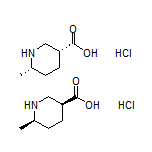 cis-6-Methylpiperidine-3-carboxylic Acid Hydrochloride