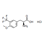 (S)-2-Amino-3-[4-methoxy-3-(trifluoromethyl)phenyl]propanoic Acid Hydrochloride