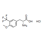 (R)-2-Amino-3-[4-methoxy-3-(trifluoromethyl)phenyl]propanoic Acid Hydrochloride