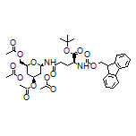 (2R,3R,4S,5R,6R)-2-(Acetoxymethyl)-6-[(S)-4-(Fmoc-amino)-5-(tert-butoxy)-5-oxopentanamido]tetrahydro-2H-pyran-3,4,5-triyl Triacetate