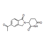 3-(5-Acetyl-1-oxoisoindolin-2-yl)piperidine-2,6-dione