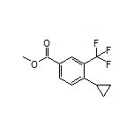 Methyl 4-Cyclopropyl-3-(trifluoromethyl)benzoate