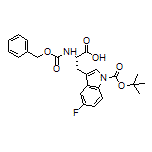 (S)-2-[[(Benzyloxy)carbonyl]amino]-3-(1-Boc-5-fluoro-1H-indol-3-yl)propanoic Acid