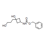 3-(Cbz-amino)-1-(3-hydroxypropyl)cyclobutanol