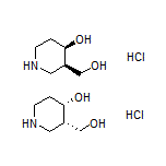 cis-3-(Hydroxymethyl)piperidin-4-ol Hydrochloride