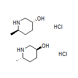 trans-6-Methylpiperidin-3-ol Hydrochloride