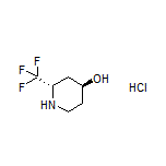 (2S,4S)-2-(Trifluoromethyl)piperidin-4-ol Hydrochloride