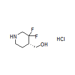 (S)-(3,3-Difluoro-4-piperidyl)methanol Hydrochloride