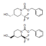 [(2S,4R)-1-Cbz-2-(trifluoromethyl)-4-piperidyl]methanol