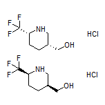 [cis-6-(Trifluoromethyl)-3-piperidyl]methanol Hydrochloride