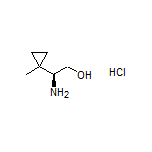 (S)-2-Amino-2-(1-methylcyclopropyl)ethanol Hydrochloride