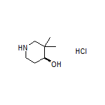 (S)-3,3-Dimethylpiperidin-4-ol Hydrochloride