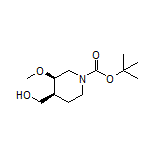 [(3R,4S)-1-Boc-3-methoxy-4-piperidyl]methanol