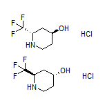 trans-2-(Trifluoromethyl)piperidin-4-ol Hydrochloride