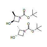 cis-1-Boc-2-methylazetidin-3-ol