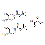 (3S,4S)-4-Amino-1-Boc-piperidin-3-ol Hemioxalate