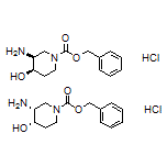 cis-3-Amino-1-Cbz-piperidin-4-ol Hydrochloride