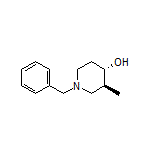 (3S,4S)-1-Benzyl-3-methylpiperidin-4-ol