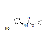 [(1R,2R)-2-(Boc-amino)cyclobutyl]methanol