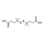 4,4’-Disulfanediylbis(4-methylpentanoic Acid)