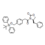 (R)-4-Benzyl-3-[2-[4-[[(tert-butyldiphenylsilyl)oxy]methyl]phenyl]acetyl]oxazolidin-2-one