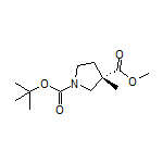 Methyl (S)-1-Boc-3-methylpyrrolidine-3-carboxylate