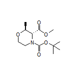 Methyl (2S,3R)-4-Boc-2-methylmorpholine-3-carboxylate