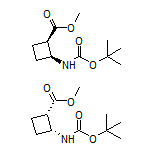 Methyl (1R,2S)-rel-2-(Boc-amino)cyclobutanecarboxylate